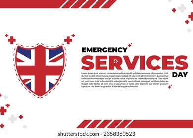 I made an Emergency Services Day design with a combination of red, blue and gray colors which are often used in medical settings. Can be used anywhere, can be changed color too, of course 300 high res