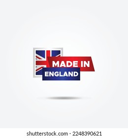Made In England Elegant Label Product Design