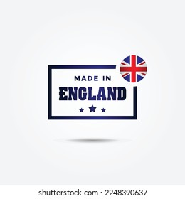 Made In England Elegant Label Product Design