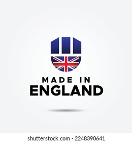 Made In England Elegant Label Product Design