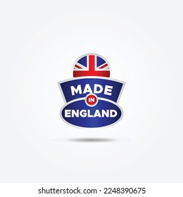 Made In England Elegant Label Product Design