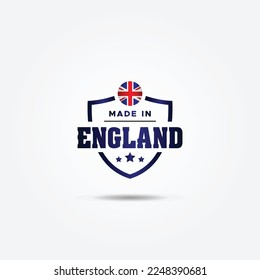 Made In England Elegant Label Product Design