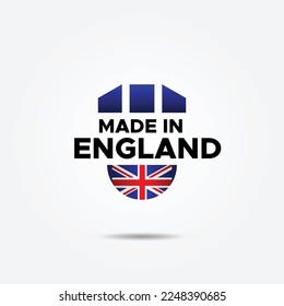 Made In England Elegant Label Product Design