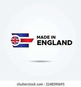 Made In England Elegant Label Product Design