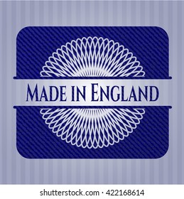 Made in England jean background