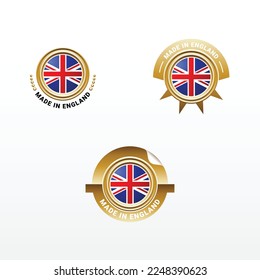 Made In England Label Product Design