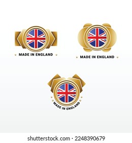 Made In England Label Product Design