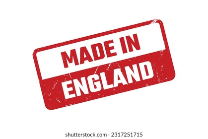Made in England Rubber Stamp
