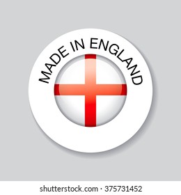 made in england. template icon design