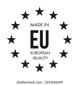 Made in EU European quality stamp