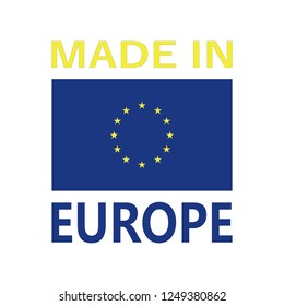 MADE IN EUROPE ICON