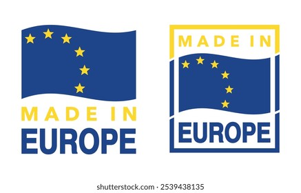 Made in Europe - rótulo para produtos fabricados em países da União Europeia