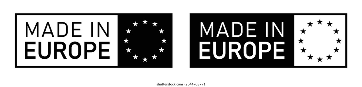 Made in Europe, Vektorgrafik