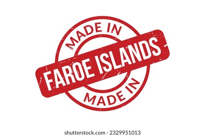 Made In Faroe Islands Rubber Stamp