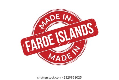 Made In Faroe Islands Rubber Stamp