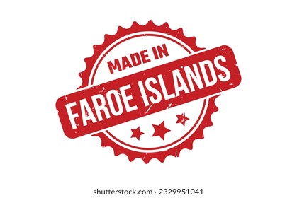 Made In Faroe Islands Rubber Stamp