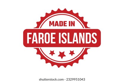 Made In Faroe Islands Rubber Stamp