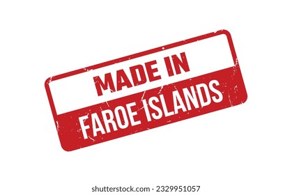 Made In Faroe Islands Rubber Stamp