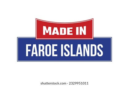 Made In Faroe Islands Seal Vector