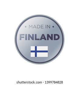MADE IN FINLAND EMBLEM BADGE