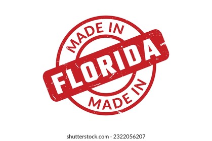 Made In Florida Rubber Stamp