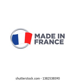 MADE IN FRANCE BADGE EMBLEM