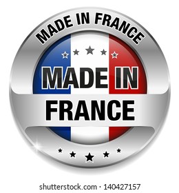 Made in france button