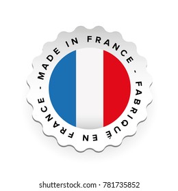 Made in France - French language Fabrique en France