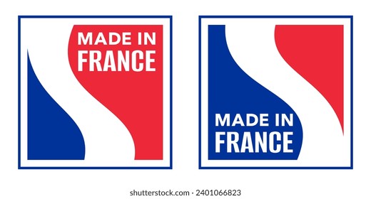 Made in france label Royalty Free Vector Image