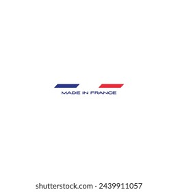 Made in France logo, Made in France label vector graphics