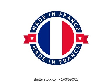 Made In France Stamp icon design