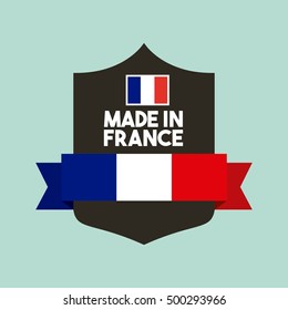 made in france stamp vector illustration design