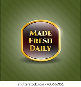 Made Fresh Daily shiny badge