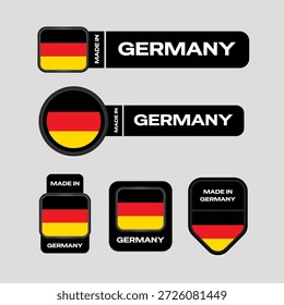 Hecho en Alemania Plantilla de diseño