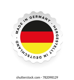 Made in Germany - Hergestellt in Deutschland