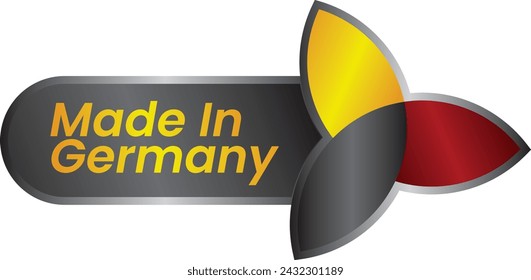 Made in Germany Icons vector