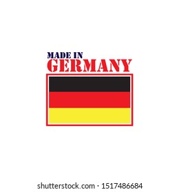 made in germany icon/symbol/Logo Design. Vector Template
