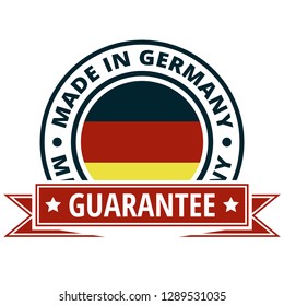 Made in Germany label illustration
