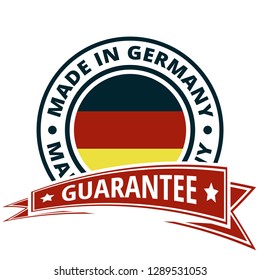 Made in Germany label illustration