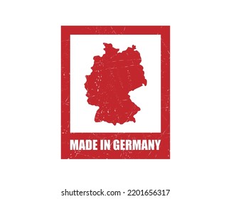 Made In Germany Label Set. Made In Germany Stamp. Big Set Of Label, Stickers, Pointer, Badge, Symbol And Page Curl With German Flag Icon On Design Element. 