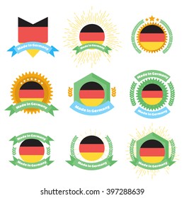 Made in Germany logo, label or badge.