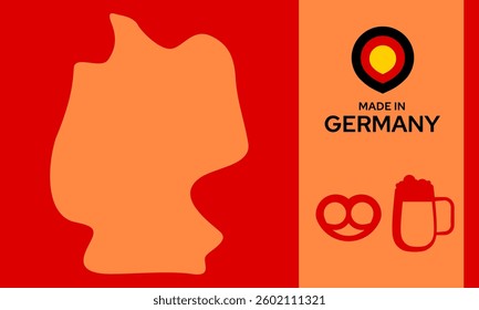 Made in Germany : map, icon and specialties