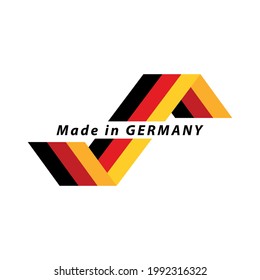 Made in Germany sign, symbol. Vector illustration
