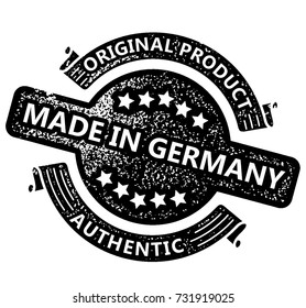 Made In Germany Stamp