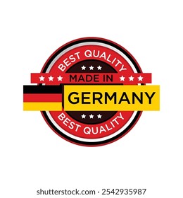 Sello de sello hecho en Alemania