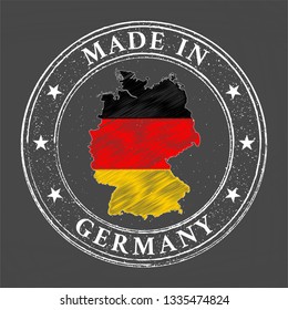 Made in Germany stamp vector illustration.