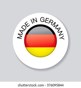 made in germany. template icon design