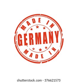 Made in Germany vector illustration stamp