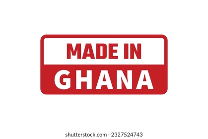 Fabricado En Ghana Con Sello De Caucho