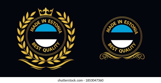 fabricado en el sello vectorial de Grecia. bolsa con bandera de Grecia